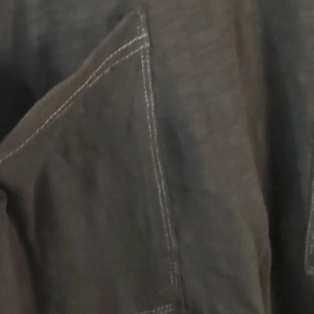 NATURAL LIFE Olive Green V‑Neck Relaxed Jumpsuit - Picture 3 of 10